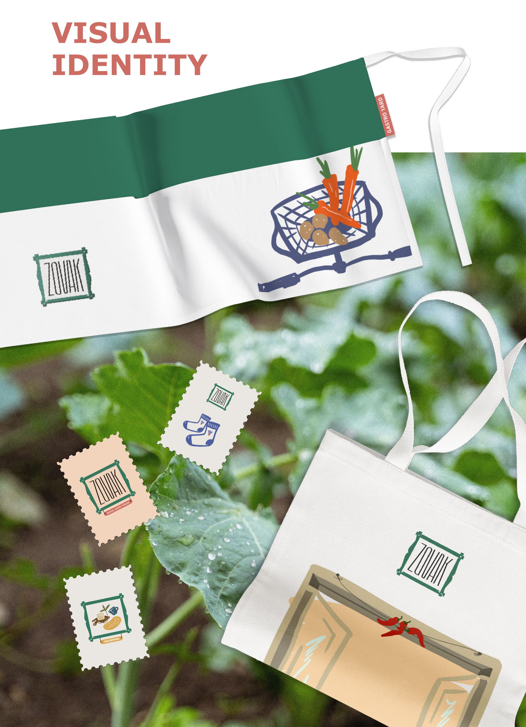 ZOVAK RURAL GUEST HOUSE BRANDING