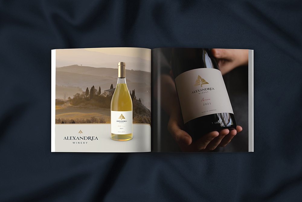 ALEXANDREA WINERY BRANDING