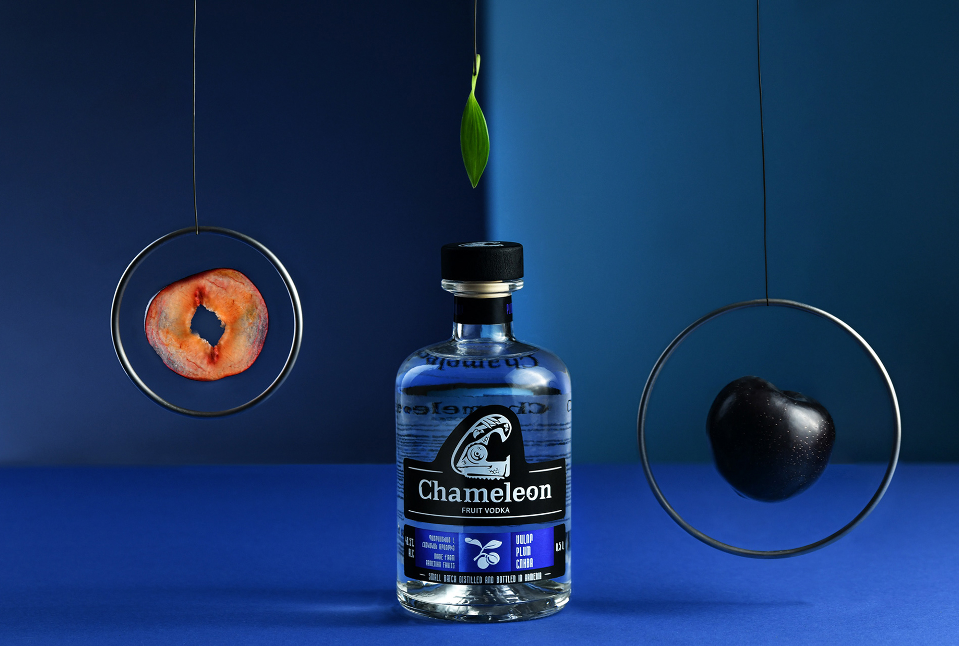 CHAMELEON FRUIT VODKA BRANDING