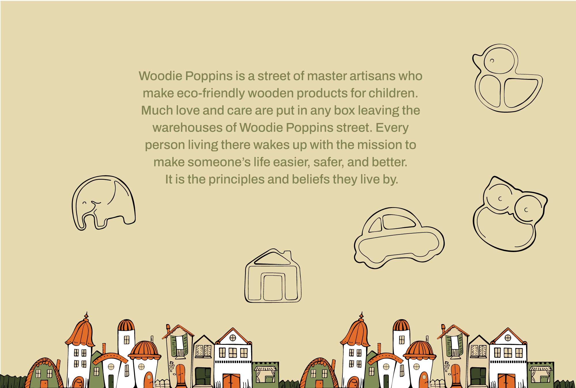 БРЕНДИНГ ДЛЯ КОМПАНИИ WOODIE POPPINS 