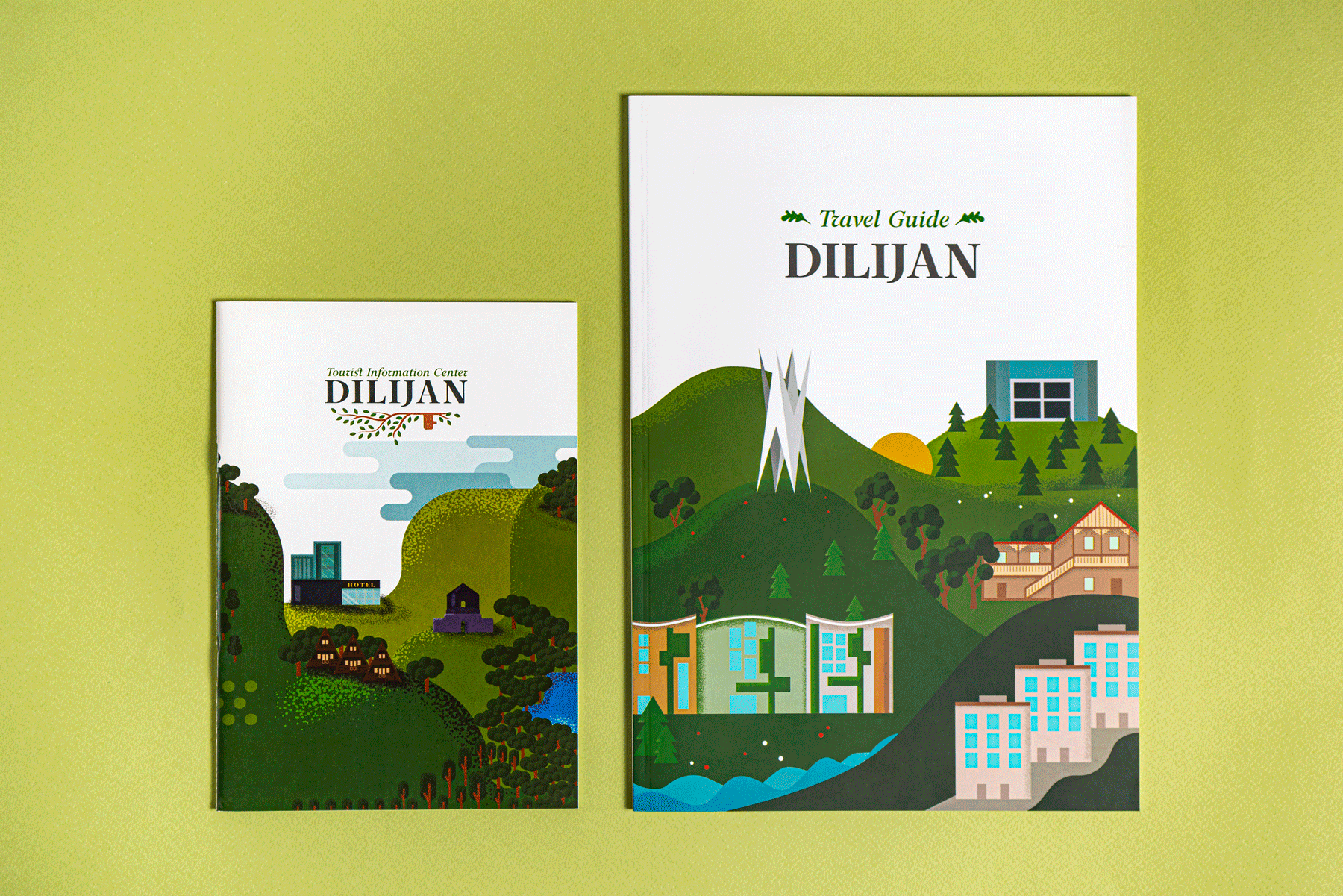 DILIJAN TOURIST INFORMATION CENTER PRINT MATERIALS 